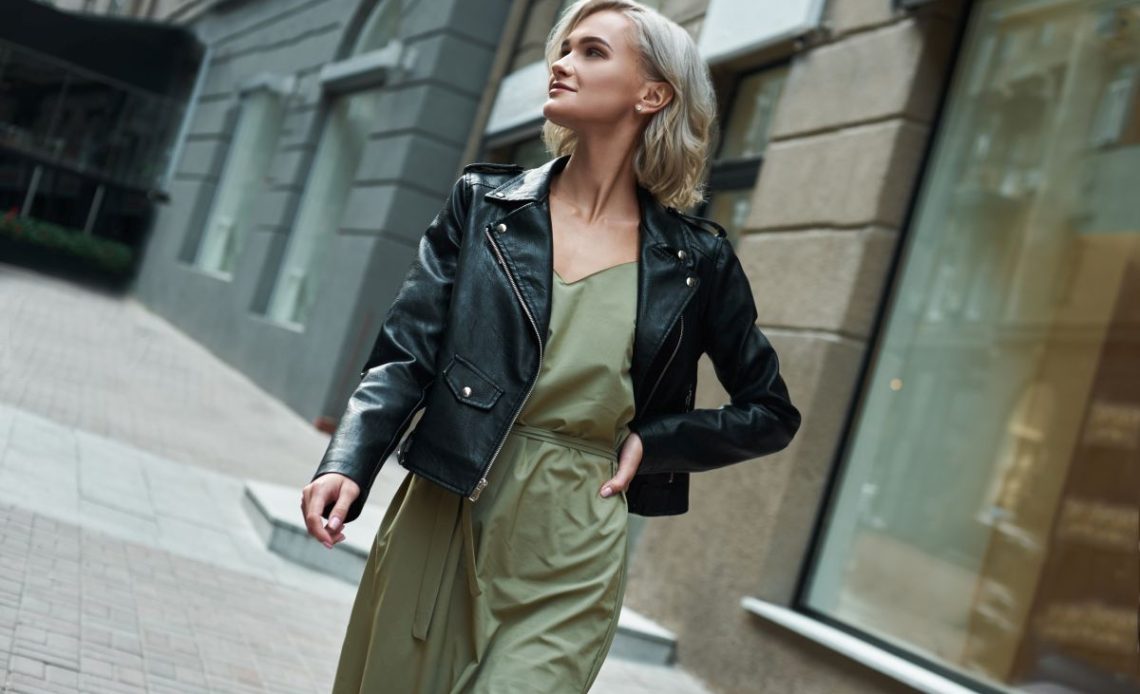 Ramoneska do eleganckiej sukienki