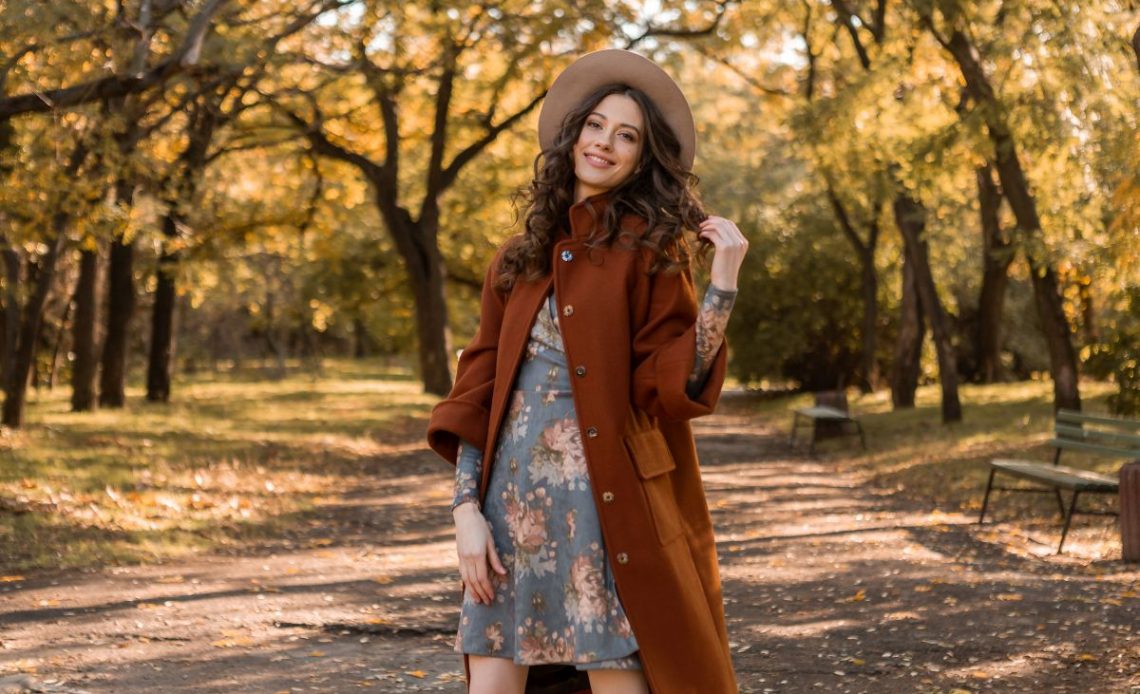 Sukienka jesienna plus size